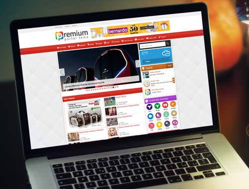Premium Portal Teması