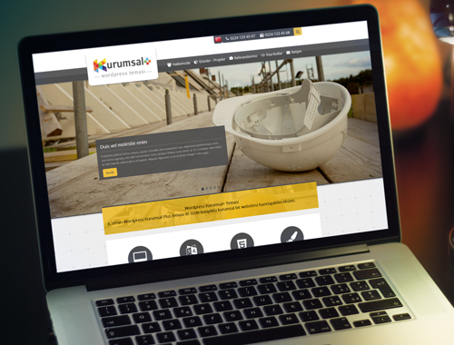 Kurumsal+ WordPress Teması