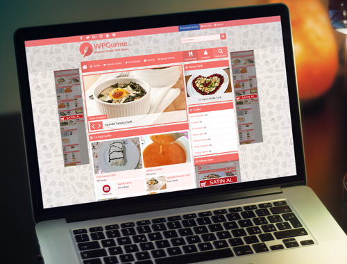 WP-Gurme WordPress Yemek Teması